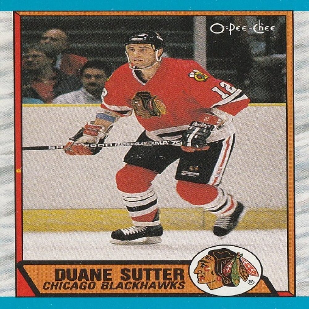 Duane Sutter - 1989 O Pee Chee Hockey Card